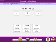 L'ordre alphabétique des mots